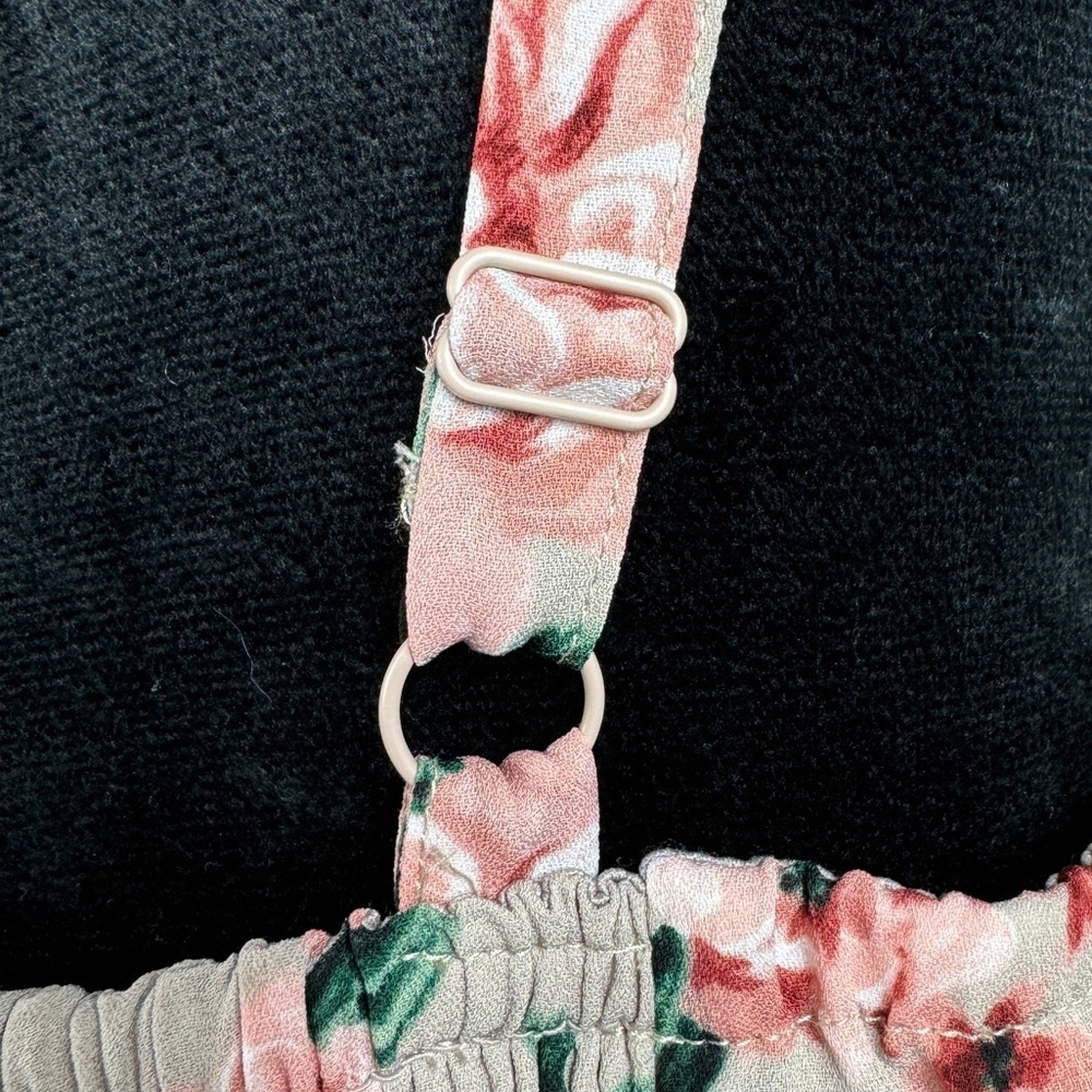 Torrid Babydoll Floral Blouse with Buttons - Picture 5 of 8